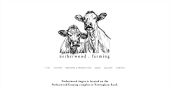 Desktop Screenshot of netherwoodfarm.com